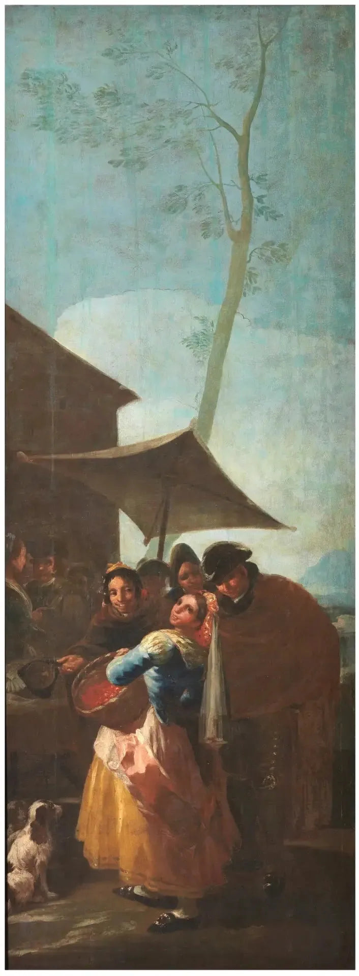 Cennelförsäljerskan - Francisco de Goya