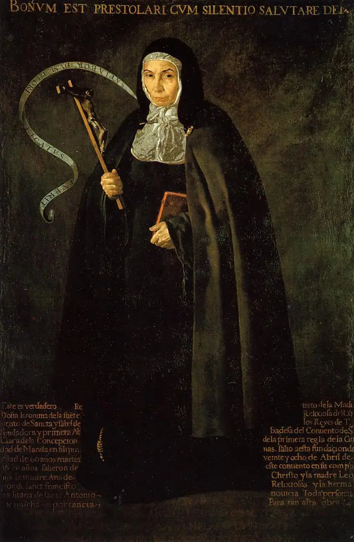 Den Vördade Moder Jerónima de la Fuente - Diego Velázquez