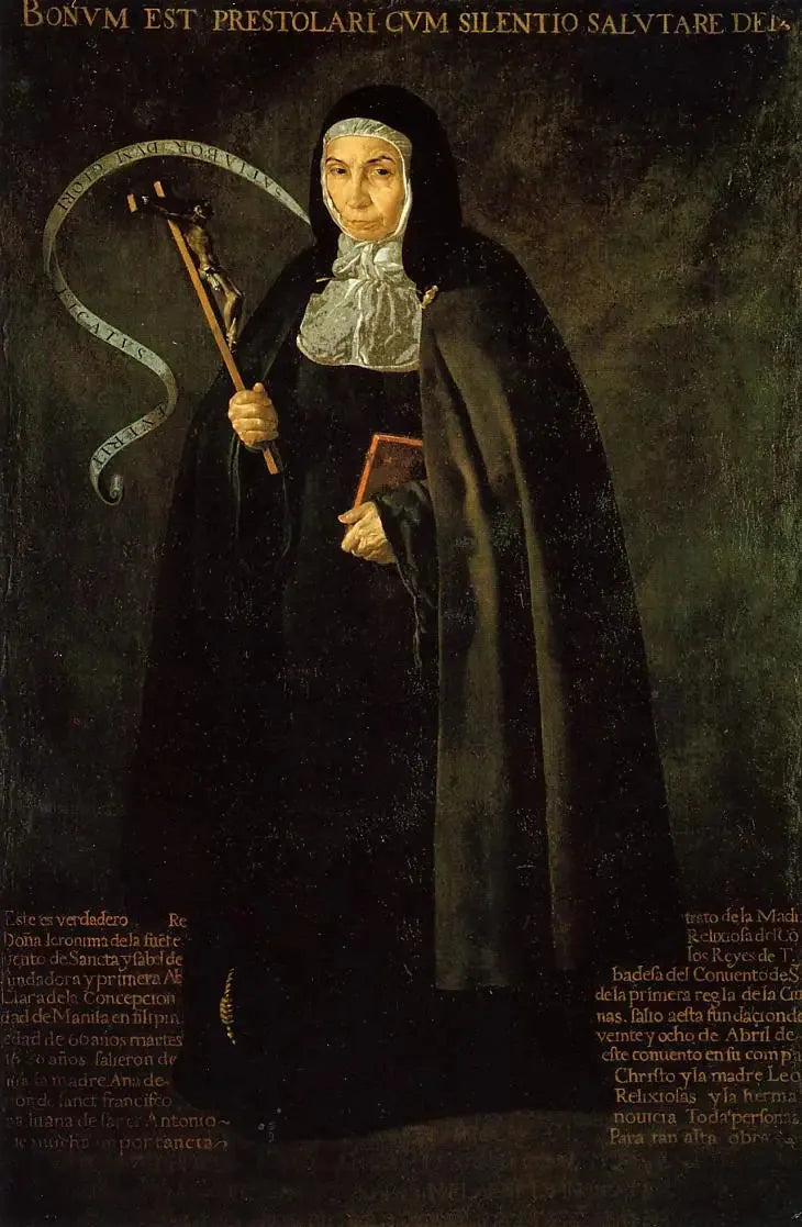 Den Vördade Moder Jerónima de la Fuente - Diego Velázquez