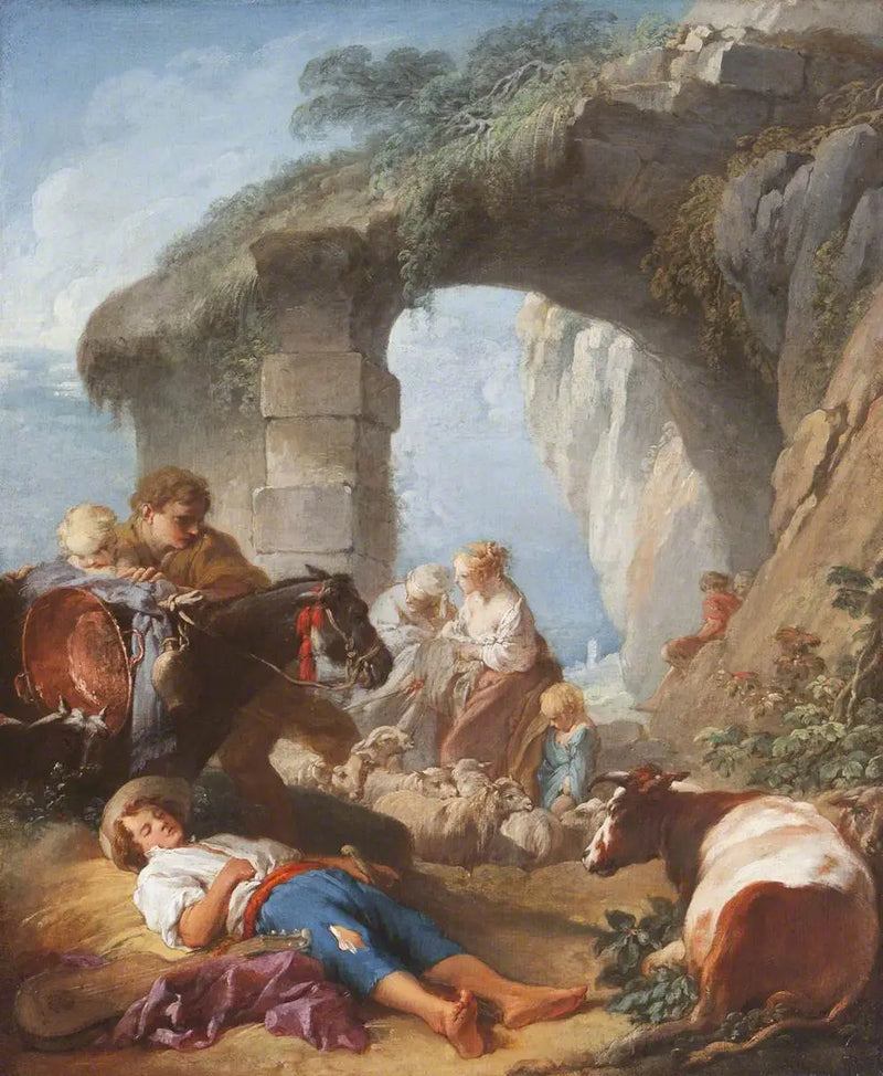 Det lantliga livet - François Boucher