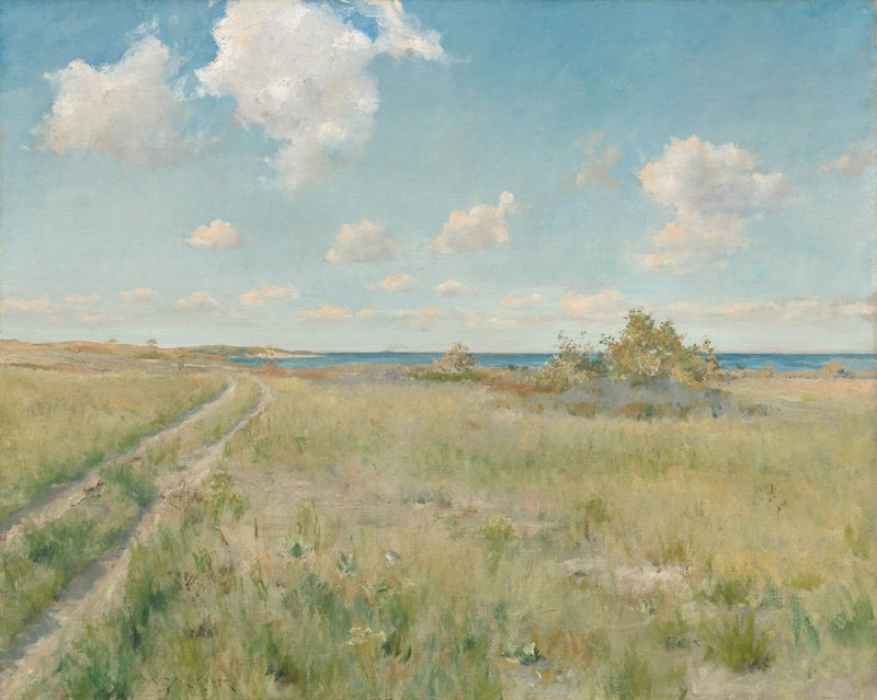 Den gamla vägen mot havet - William Merritt Chase