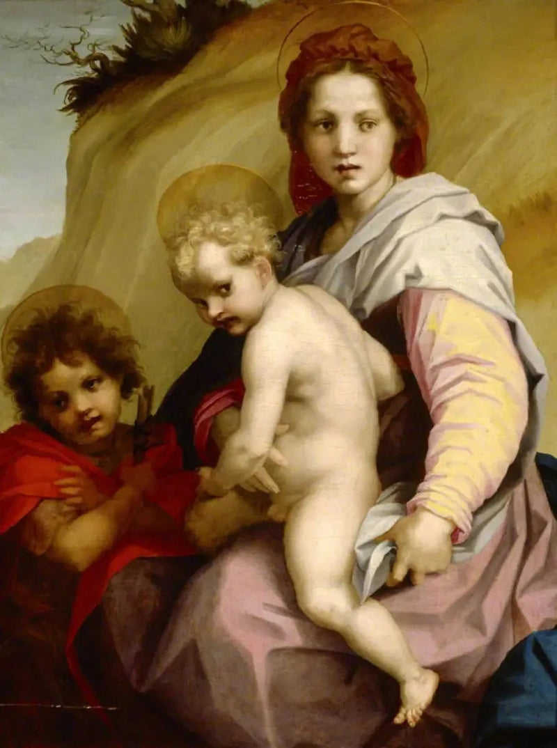 Madonna med barnet och den lille Johannes (Madonna av 