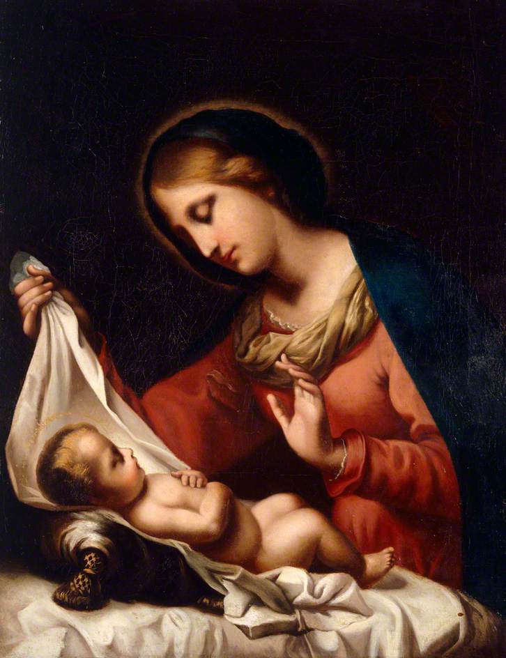 Madonna med barnet - Carlo Dolci