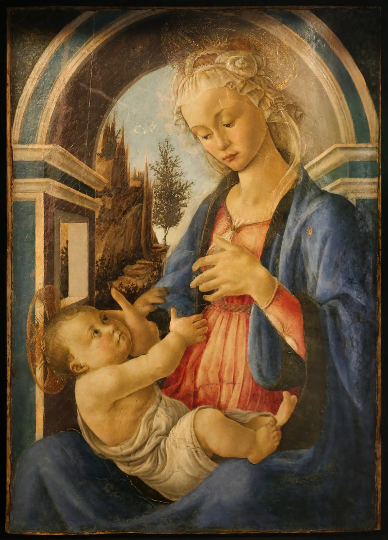 Madonna med barnet - Filippino Lippi