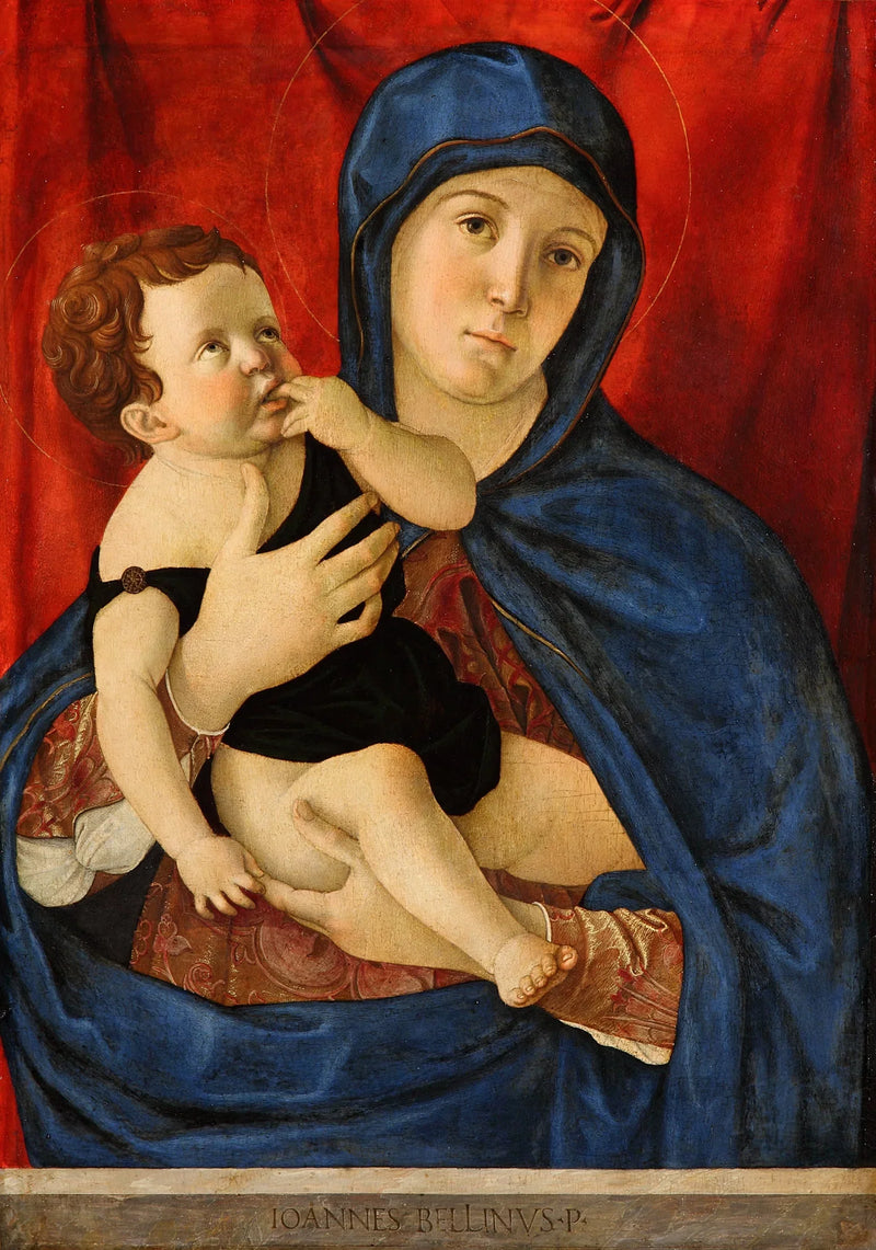 Madonna med barnet - Giovanni Bellini