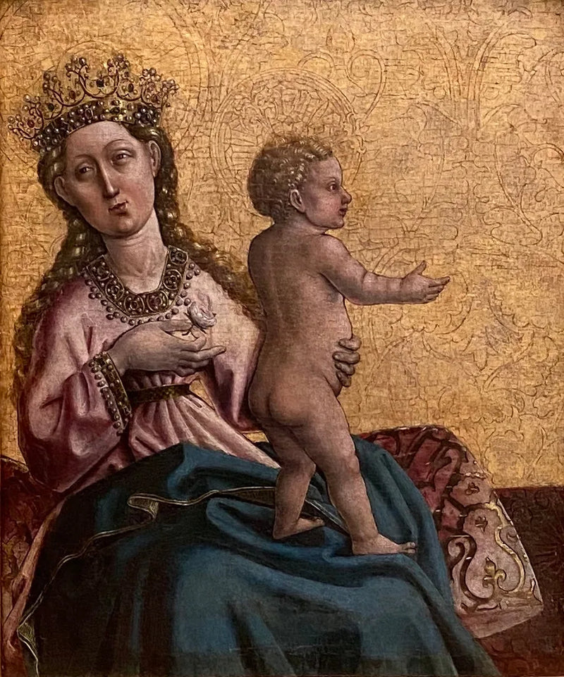 Madonna med barnet - Konrad Witz