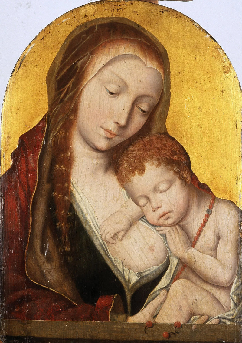 Madonna med barnet - Quentin Metsys