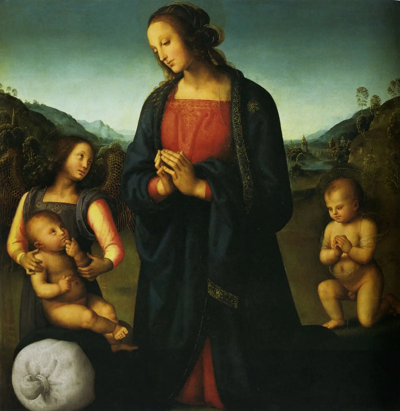 Madonna med säcken - Pietro Perugino