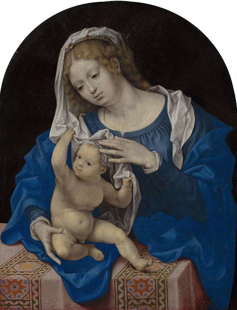 Madonna med slöja - Jan Gossaert