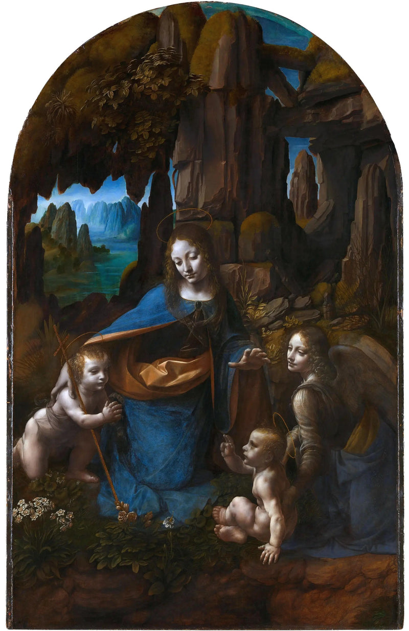 Jungfrun vid klipporna - Leonardo da Vinci