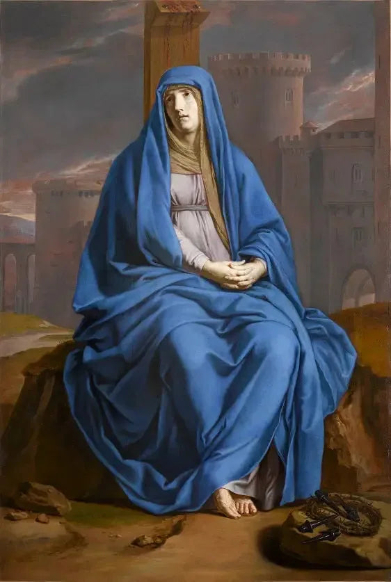 Den lidande jungfrun - Philippe de Champaigne