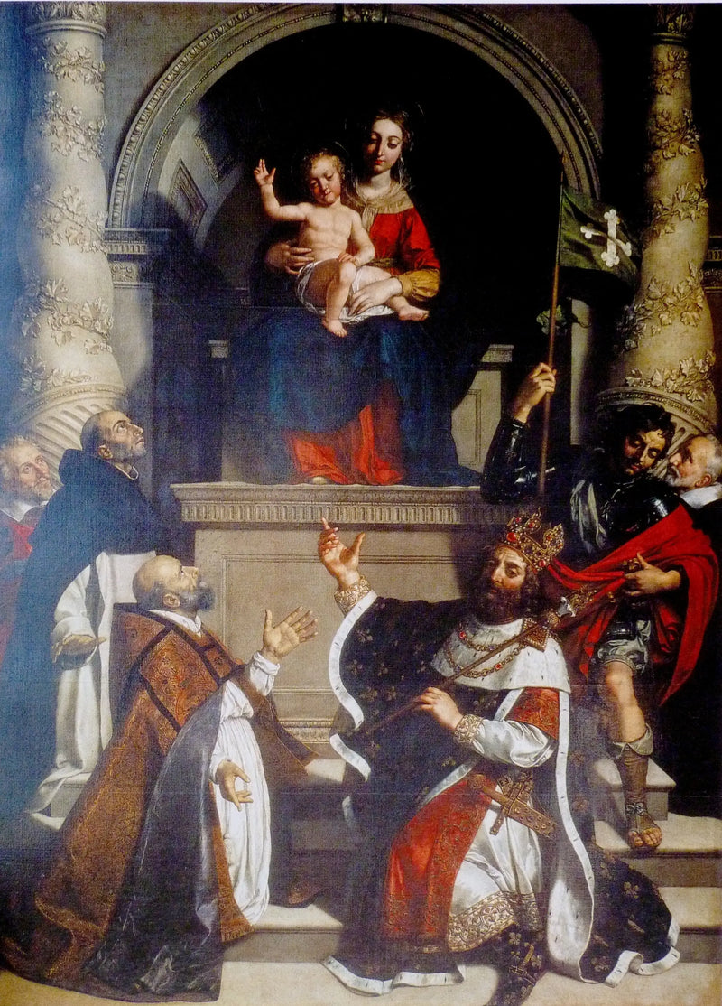 Familjevärlden Madonna av Vic - Frans Pourbus den yngre