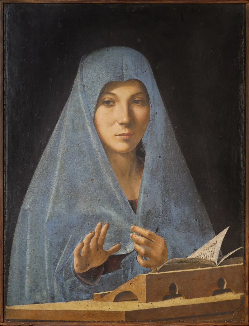 Madonna med Bebådelsen - Antonello de Messina