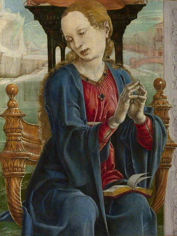 Madonnan av Annunciationen - Cosmè Tura