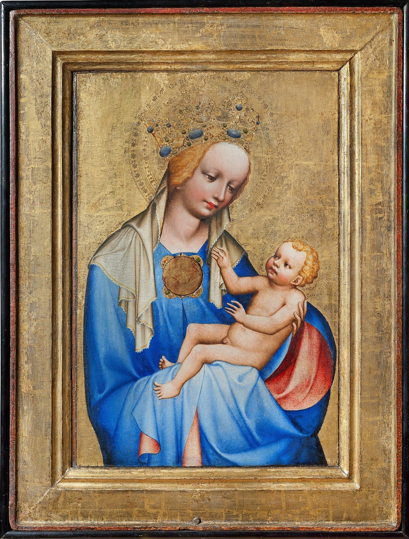 Roudnice-Madonna - Mästare av Třeboň Altarpiec