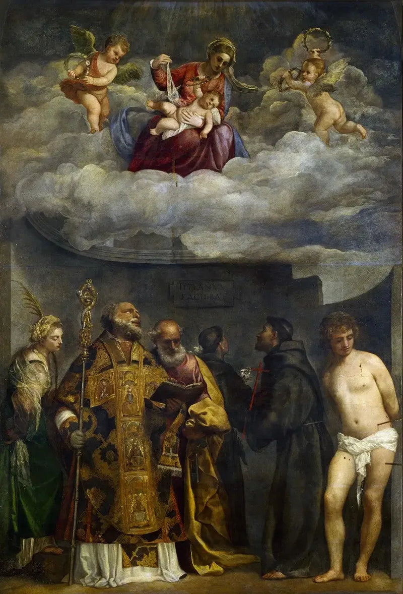 Madonna av San Nicolò dei Frari - Titian