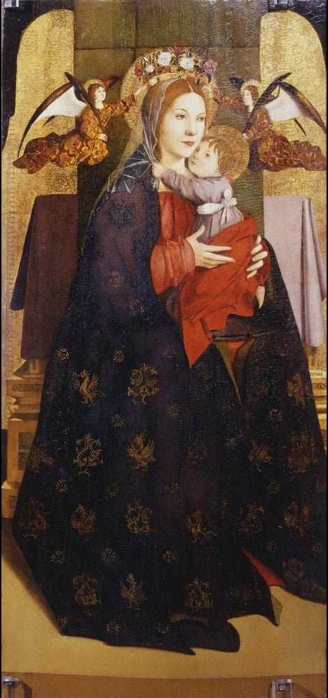 Vår fru av kontoren - Antonello de Messina