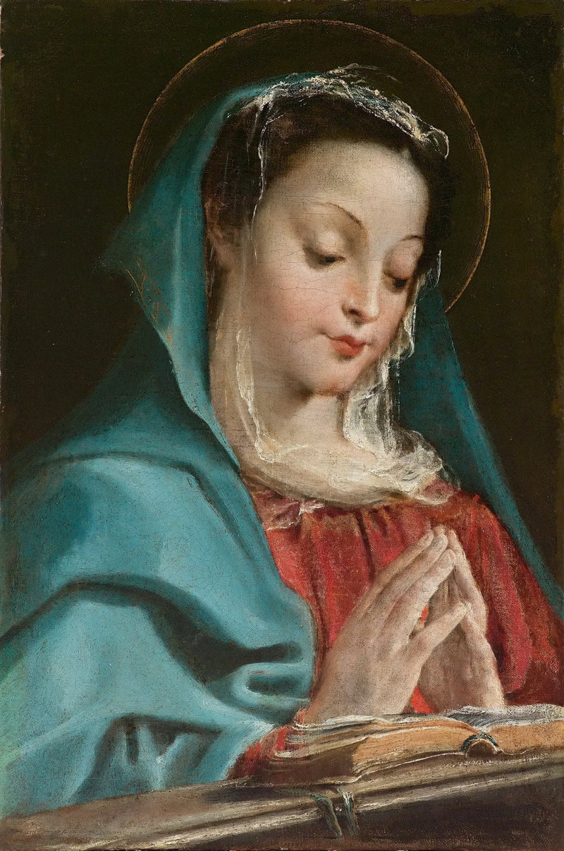Madonna i bön - Annibale Carracci