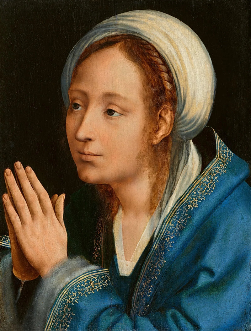 Madonna i bön - Quentin Metsys