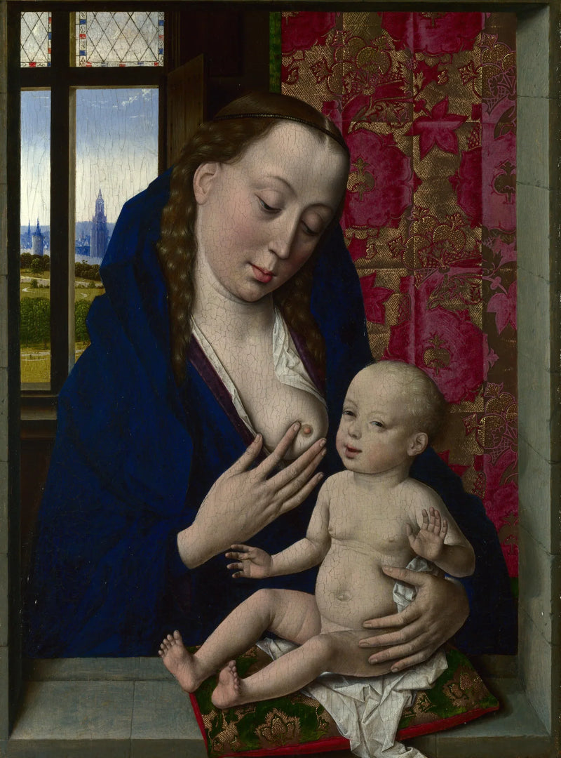 Madonna och barn - Dirk Bouts