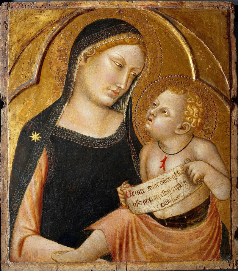 Madonna och barn - Francesco Traini