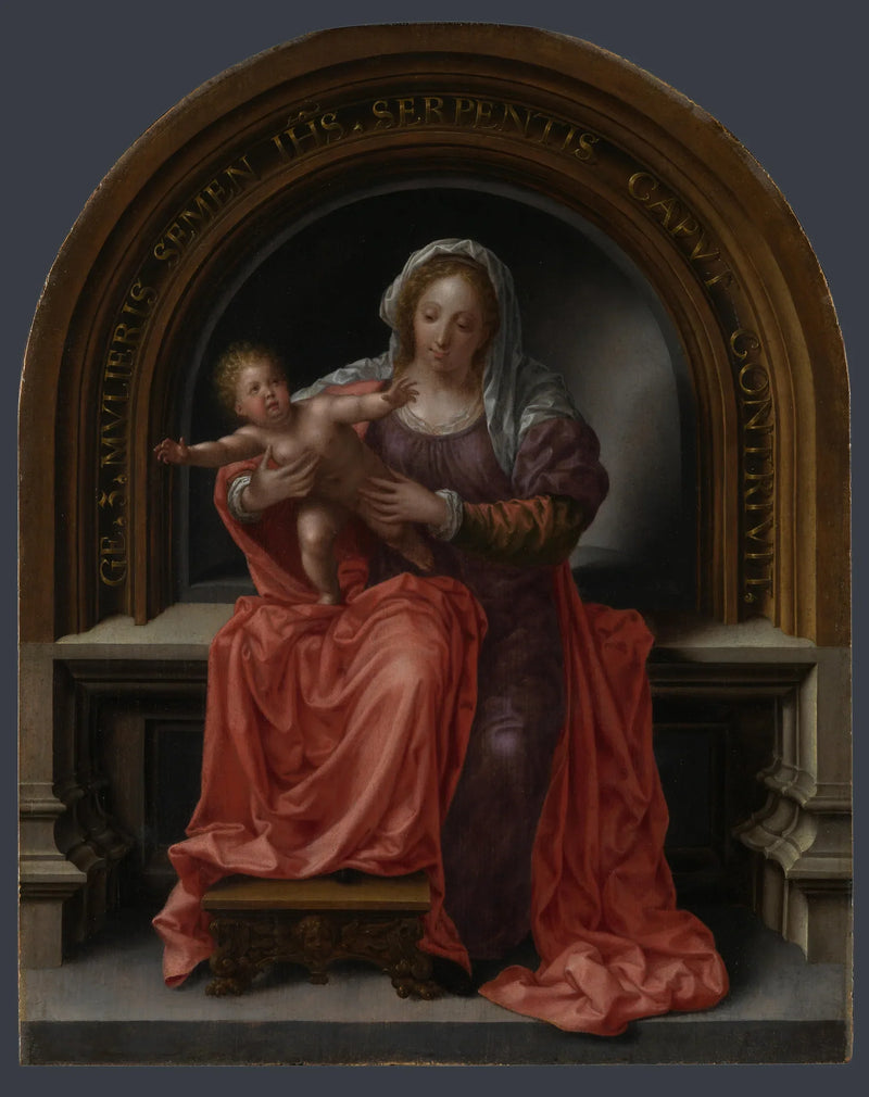 Madonna och barn - Jan Gossaert