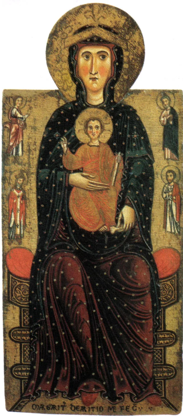 Madonna och barn - Margaritone d'Arezzo