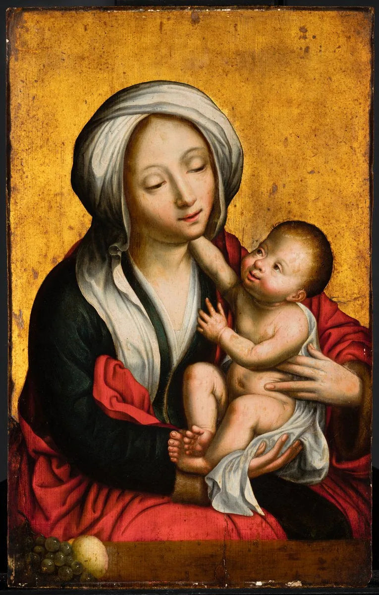 Madonna och barnet - Quentin Metsys