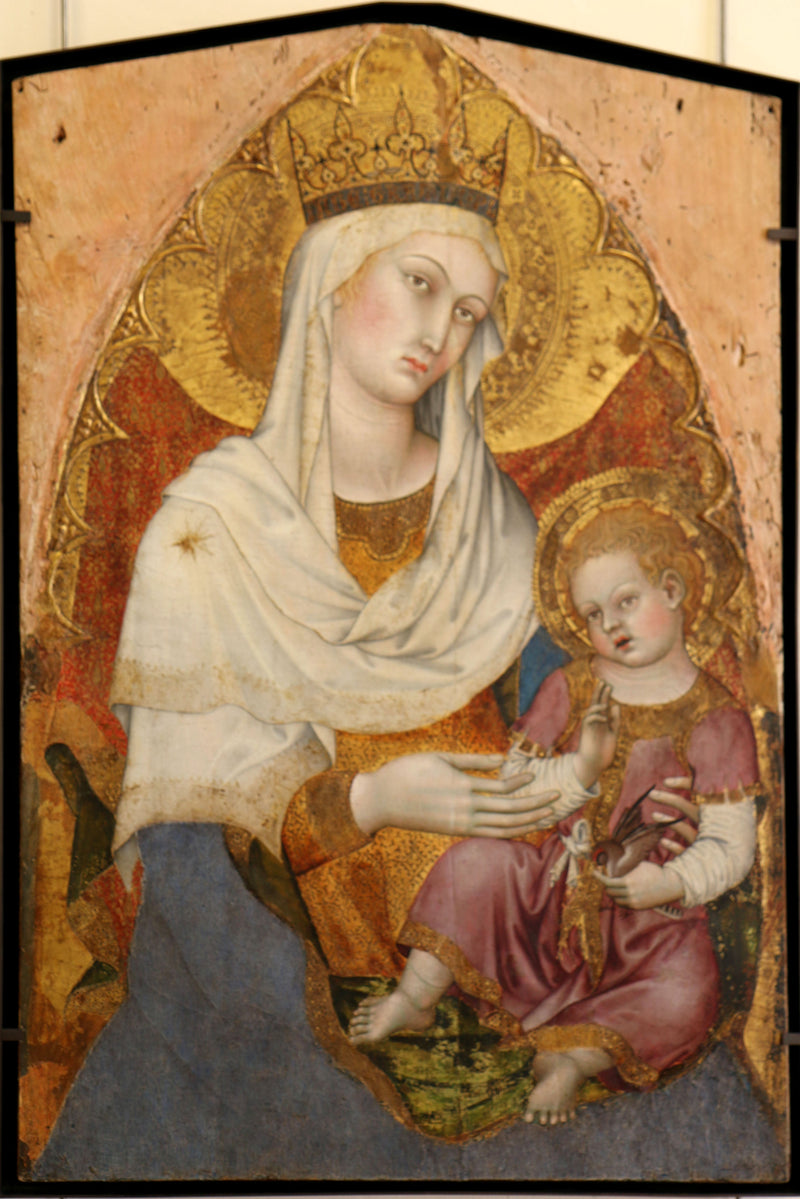 Madonna och barnet - Taddeo di Bartolo