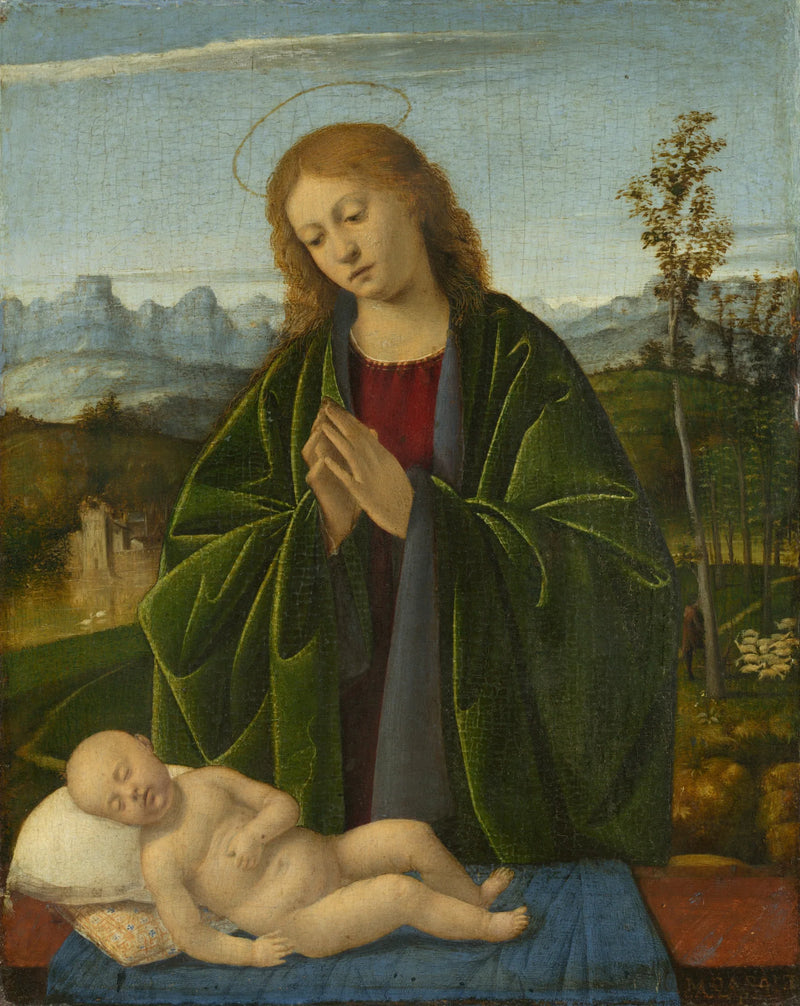 Madonna och barn - Marco Basaiti
