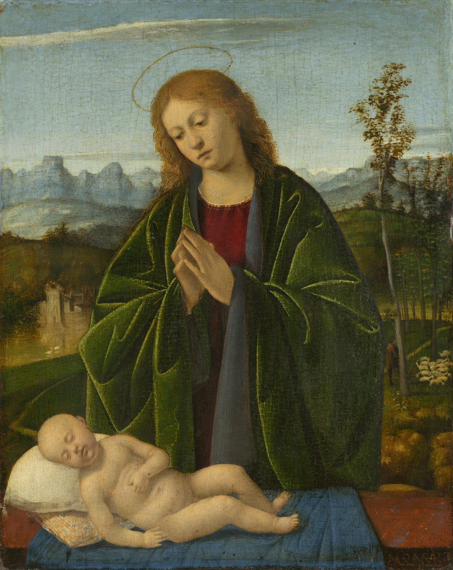 Madonna och barn - Marco Basaiti