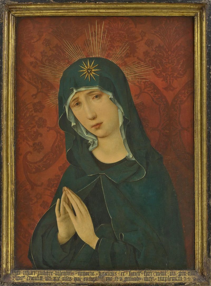 Jungfru Maria som Moder av Smärtor - Hans Holbein den äldre