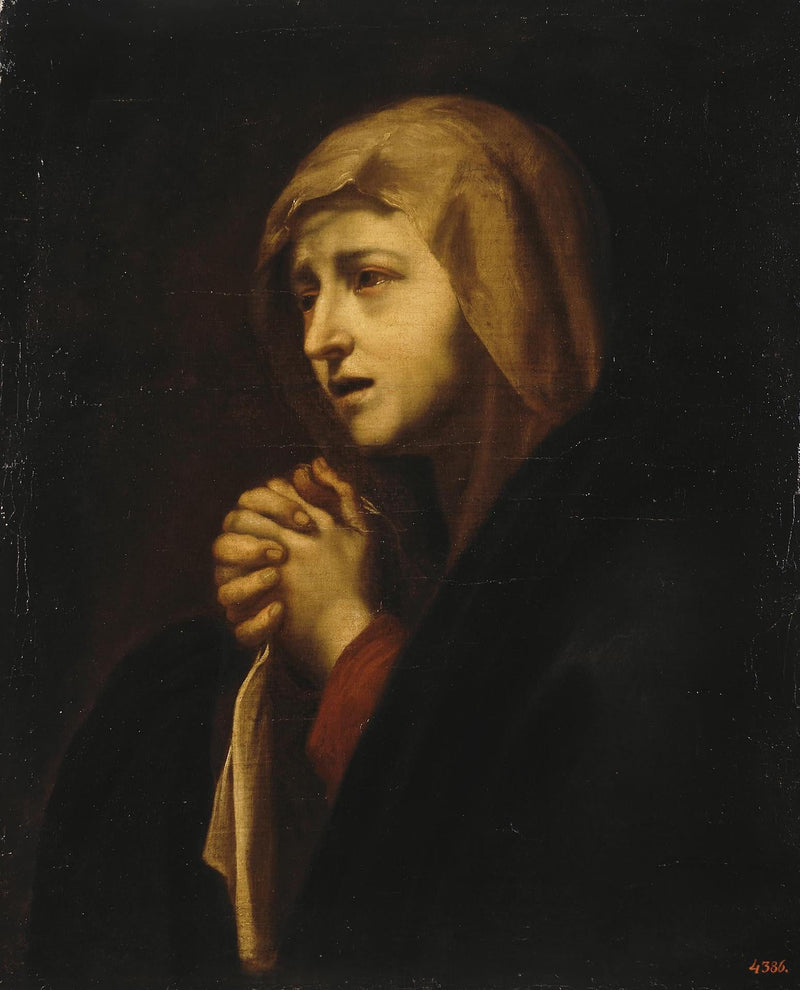 Madonna i sorg - Jusepe de Ribera