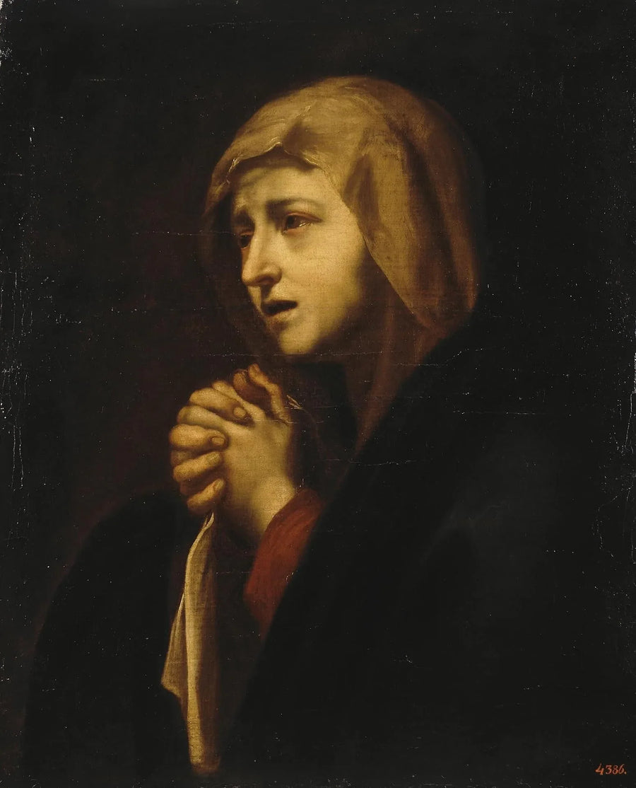 Madonna i sorg - Jusepe de Ribera