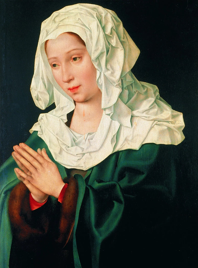 Jungfru Maria i bön - Joos van Cleve