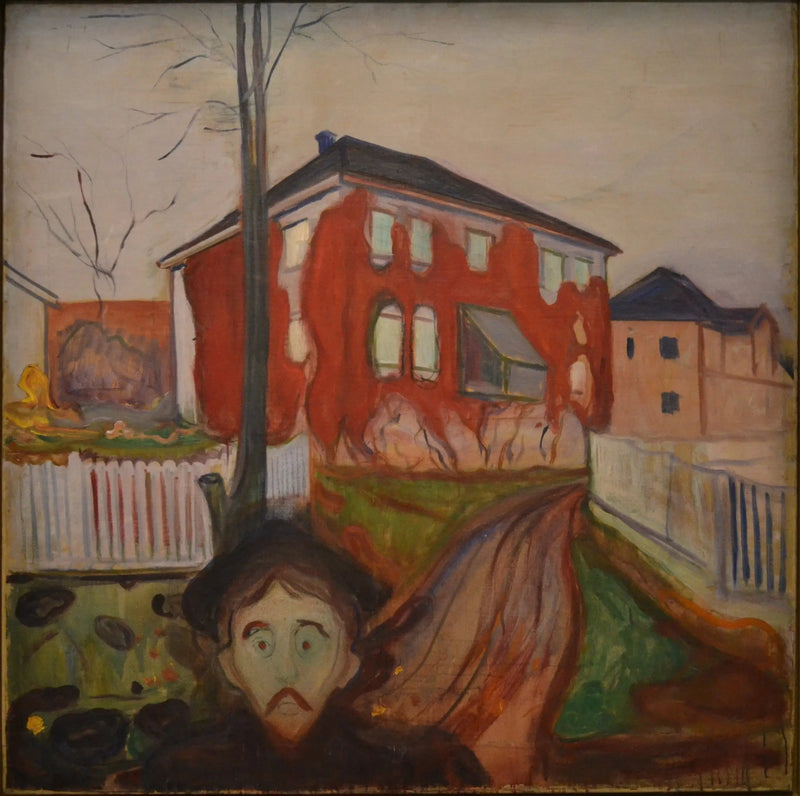 Den röda jungfruliga vinrankan - Edvard Munch