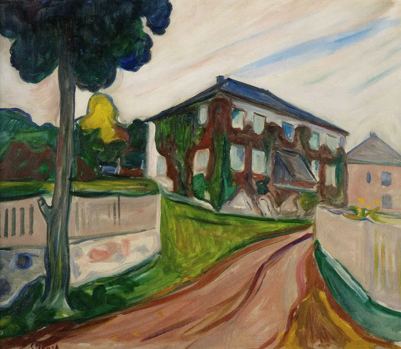 Den Röda Jungfru Vinet - Edvard Munch