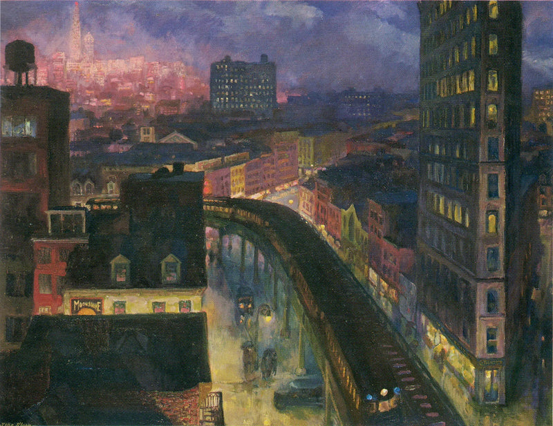Staden från Greenwich Village - John Sloan