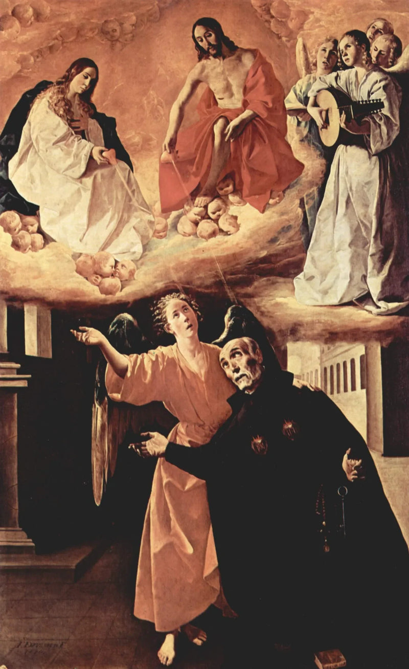 Saint Alonso Rodriguezs vision - Francisco de Zurbarán