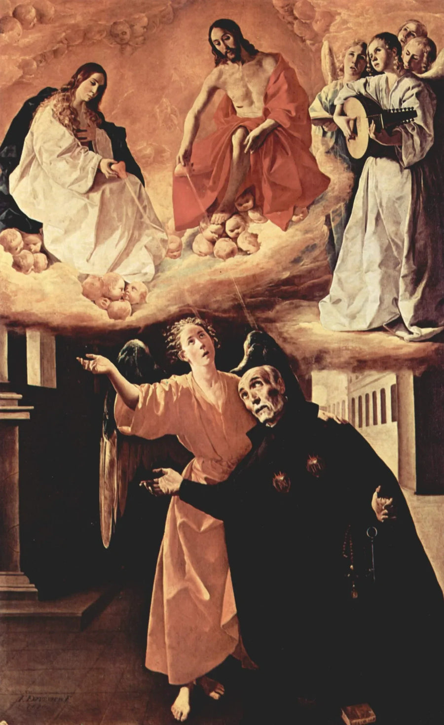 Saint Alonso Rodriguezs vision - Francisco de Zurbarán