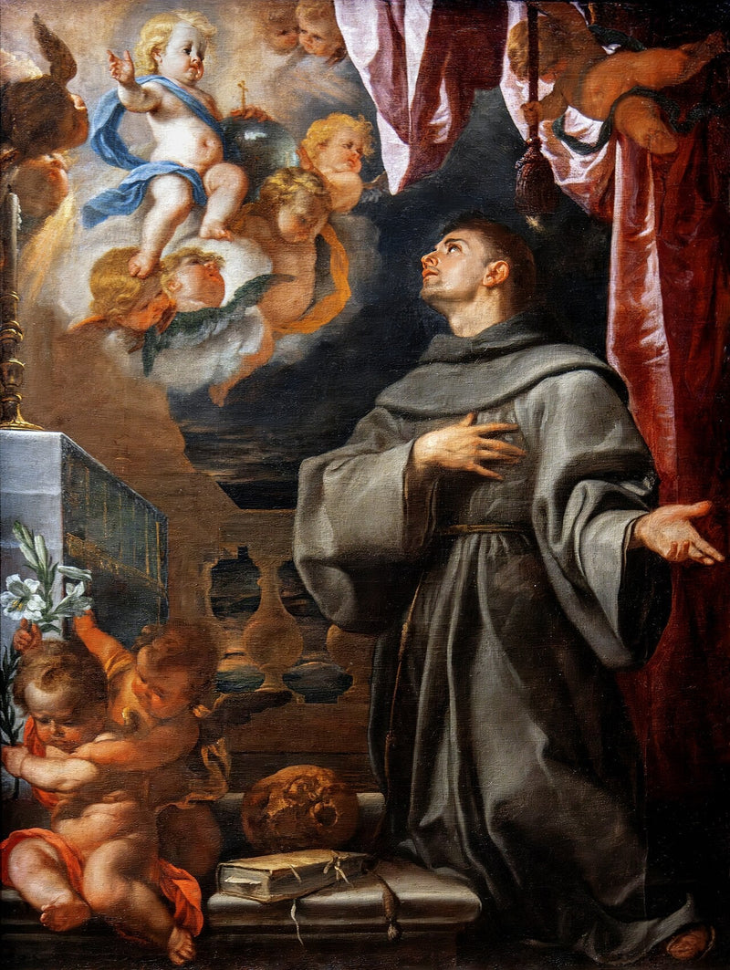 Saint Antons vision - Claudio Coello