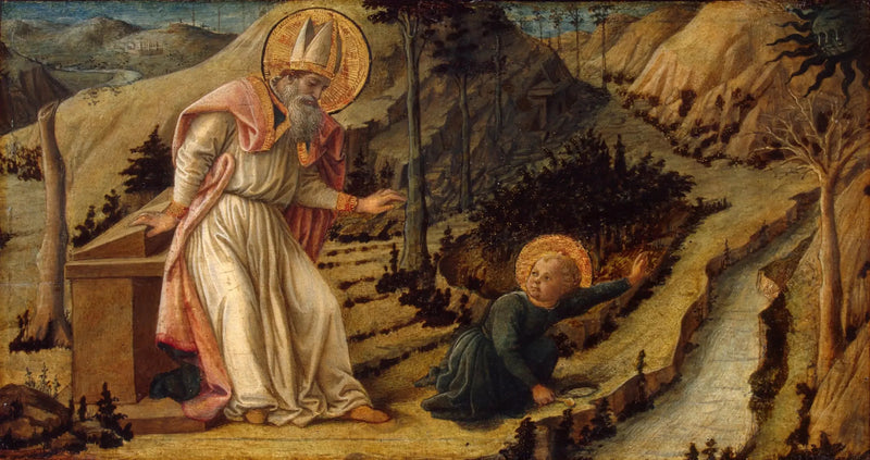 Saint Augustins vision - Fra Filippo Lippi