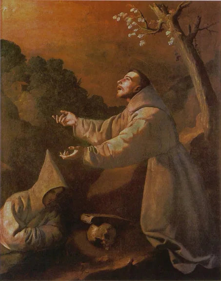 Saint Franciscus vision - Francisco de Zurbarán