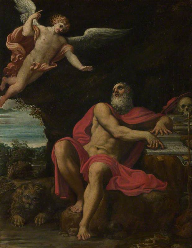 Saint Jérôme's vision - Domenichino
