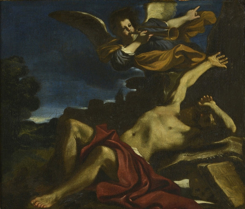 Saint Jérôme's vision - Guercino