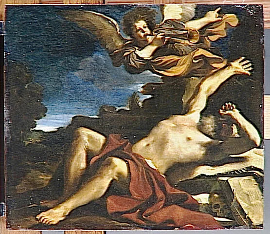Saint Jérôme's Vision - Guercino