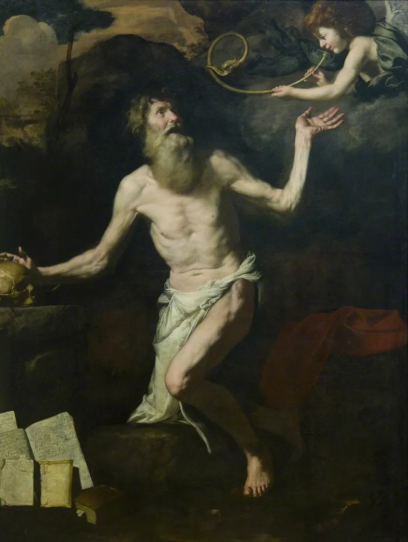 Saint Jérôme's vision - Jusepe de Ribera