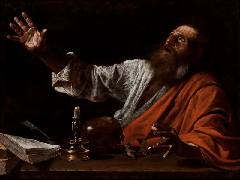 Sankt Jeromos vision - Caravaggio