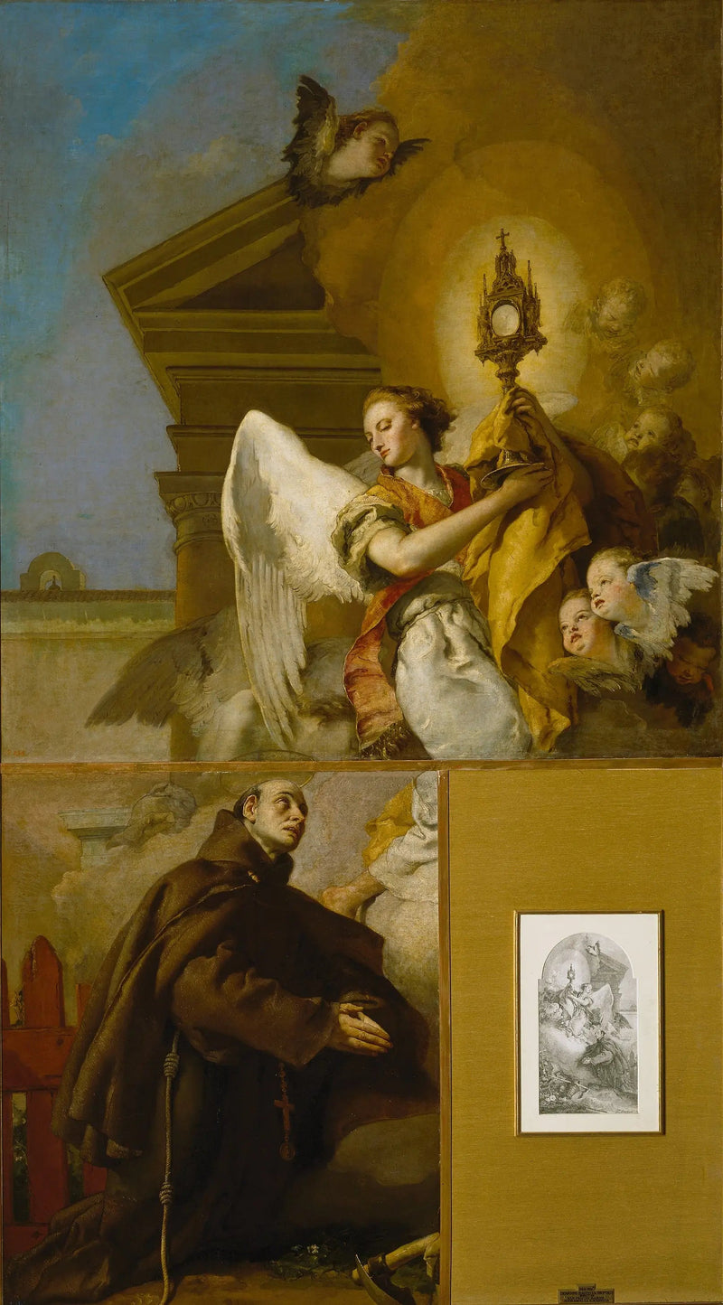 Saint Pascal Baylons vision - Giovanni Battista Tiepolo