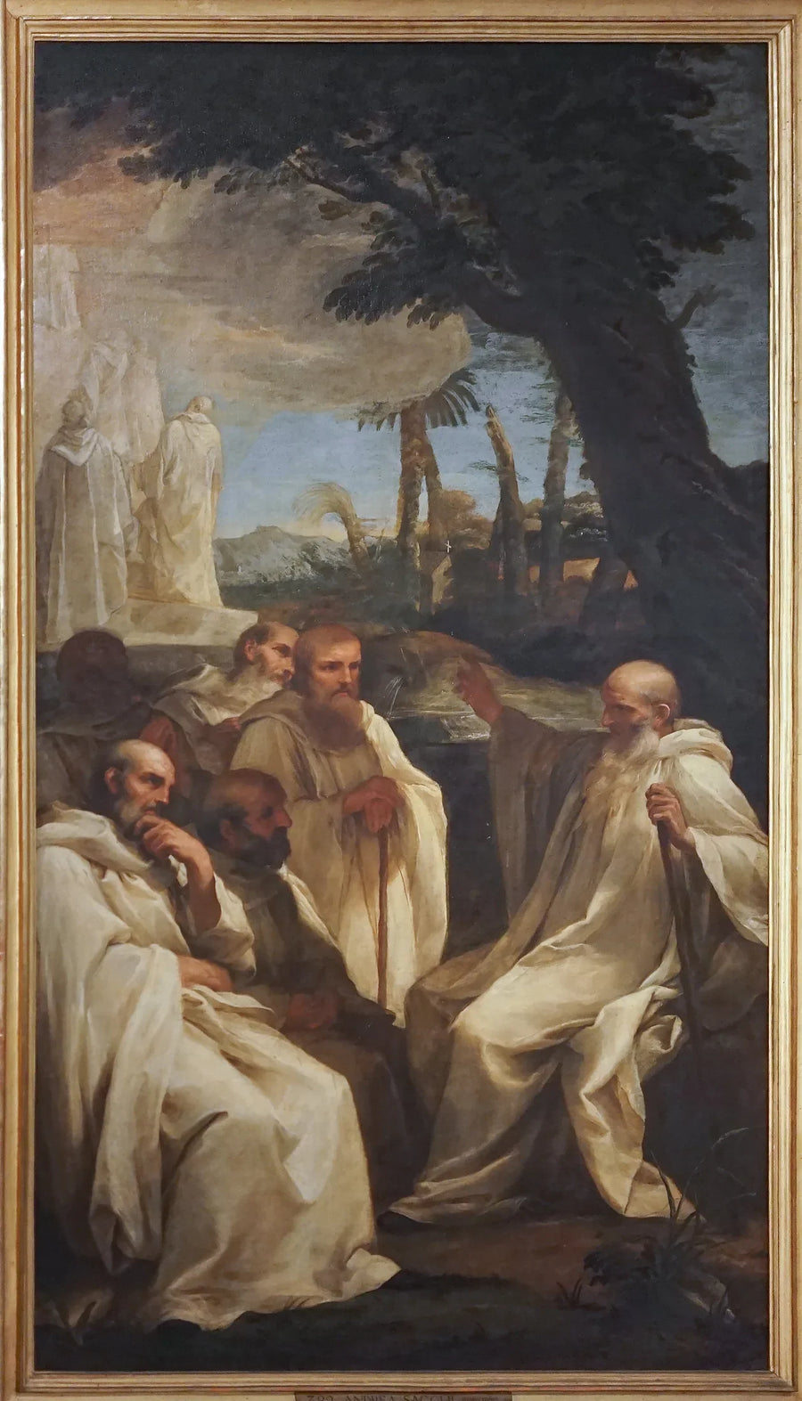 Saint Romualds vision - Andrea Sacchi